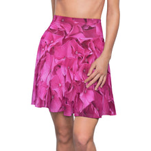 Load image into Gallery viewer, Pink Roses AOP | Women&#39;s Skater Skirt
