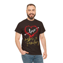 Load image into Gallery viewer, Mark | Love Makes A Family | Unisex Heavy Cotton Tee
