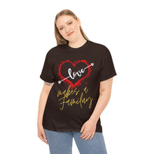 Load image into Gallery viewer, Mark | Love Makes A Family | Unisex Heavy Cotton Tee
