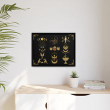 Load image into Gallery viewer, Art of Scorpio | Matte Canvas, Black Frame
