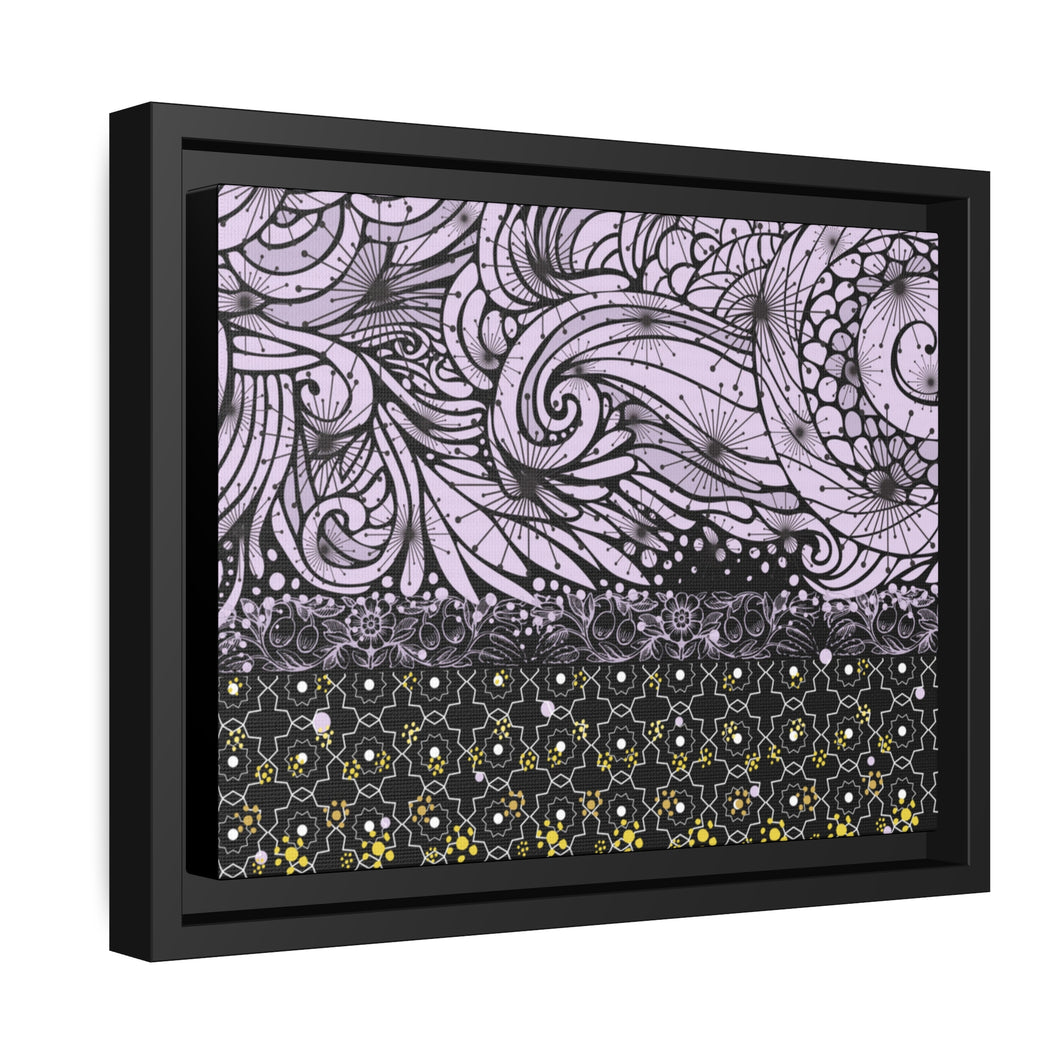 SeaSwan Art | Matte Canvas, Black Frame