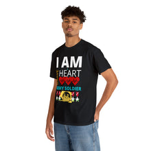 Load image into Gallery viewer, I AM A BRAVE HEART ARMY SOLDIER | Unisex Heavy Cotton Tee
