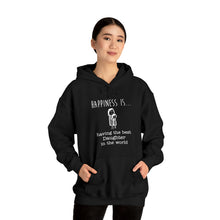 Load image into Gallery viewer, Happiness is having Best Daughter in the World | Unisex Heavy Blend™ Hooded Sweatshirt
