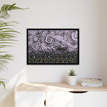 Load image into Gallery viewer, SeaSwan Art | Matte Canvas, Black Frame
