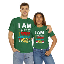 Load image into Gallery viewer, I AM A BRAVE HEART ARMY SOLDIER | Unisex Heavy Cotton Tee
