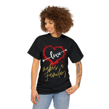 Load image into Gallery viewer, Mark | Love Makes A Family | Unisex Heavy Cotton Tee
