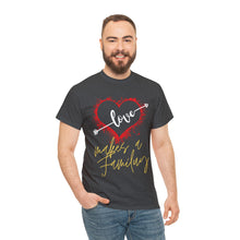 Load image into Gallery viewer, Mark | Love Makes A Family | Unisex Heavy Cotton Tee
