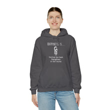 Load image into Gallery viewer, Happiness is having Best Daughter in the World | Unisex Heavy Blend™ Hooded Sweatshirt
