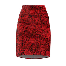 Load image into Gallery viewer, Modern Roses AOP | Women&#39;s Pencil Skirt
