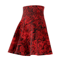 Load image into Gallery viewer, Roses | Women&#39;s Skater Skirt
