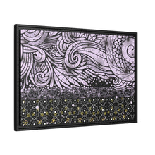 Load image into Gallery viewer, SeaSwan Art | Matte Canvas, Black Frame
