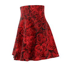 Load image into Gallery viewer, Roses | Women&#39;s Skater Skirt
