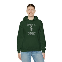 Load image into Gallery viewer, Happiness is having Best Daughter in the World | Unisex Heavy Blend™ Hooded Sweatshirt
