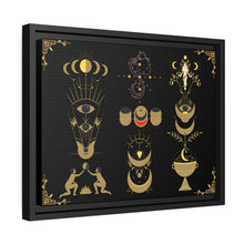 Load image into Gallery viewer, Art of Acquarius | Matte Canvas, Black Frame
