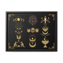 Load image into Gallery viewer, Art of Leo | Matte Canvas, Black Frame
