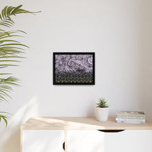 Load image into Gallery viewer, SeaSwan Art | Matte Canvas, Black Frame
