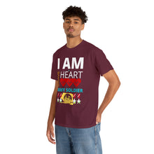 Load image into Gallery viewer, I AM A BRAVE HEART ARMY SOLDIER | Unisex Heavy Cotton Tee
