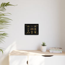 Load image into Gallery viewer, Art of Sagittarius | Matte Canvas, Black Frame
