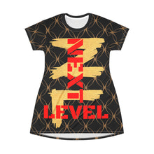 Load image into Gallery viewer, NEXT LEVEL | All Over Print T-Shirt Dress
