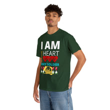 Load image into Gallery viewer, I AM A BRAVE HEART ARMY SOLDIER | Unisex Heavy Cotton Tee
