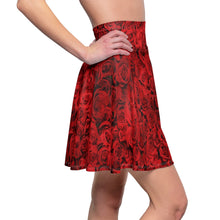 Load image into Gallery viewer, Roses | Women&#39;s Skater Skirt
