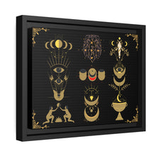 Load image into Gallery viewer, Art of Leo | Matte Canvas, Black Frame
