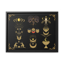 Load image into Gallery viewer, Art of Aries | Matte Canvas, Black Frame
