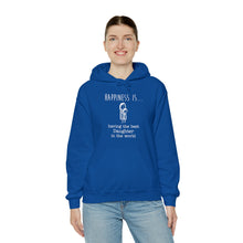 Load image into Gallery viewer, Happiness is having Best Daughter in the World | Unisex Heavy Blend™ Hooded Sweatshirt
