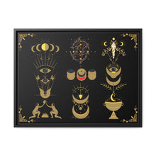 Load image into Gallery viewer, Art of Pisces | Matte Canvas, Black Frame
