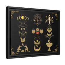 Load image into Gallery viewer, Art of Leo | Matte Canvas, Black Frame
