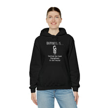 Load image into Gallery viewer, Happiness is having Best Daughter in the World | Unisex Heavy Blend™ Hooded Sweatshirt
