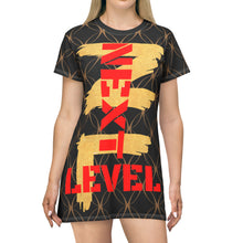 Load image into Gallery viewer, NEXT LEVEL | All Over Print T-Shirt Dress
