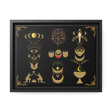 Load image into Gallery viewer, Art of Leo | Matte Canvas, Black Frame
