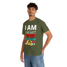 Load image into Gallery viewer, I AM A BRAVE HEART ARMY SOLDIER | Unisex Heavy Cotton Tee
