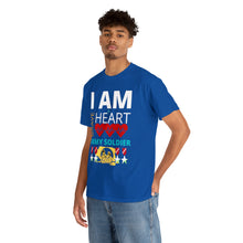 Load image into Gallery viewer, I AM A BRAVE HEART ARMY SOLDIER | Unisex Heavy Cotton Tee
