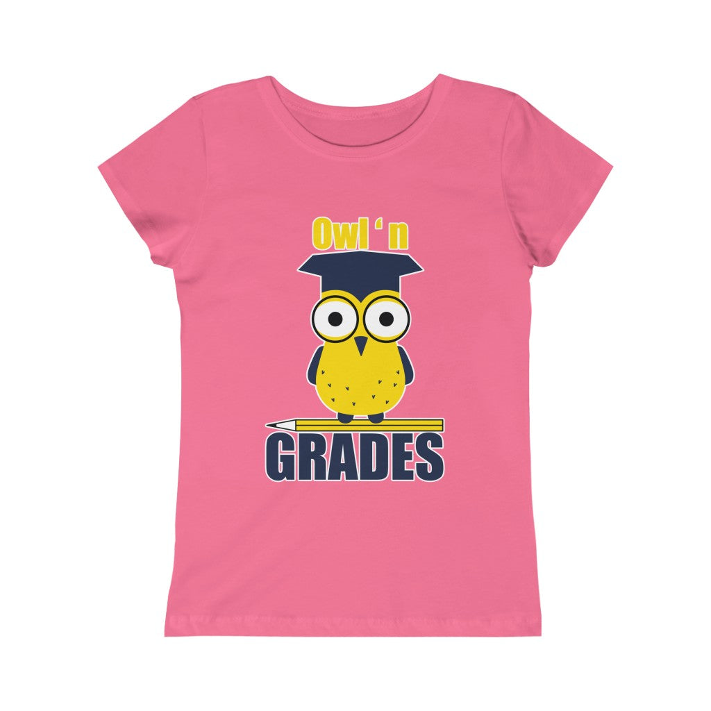 LittleGems | Back to School | Girls Princess Tee