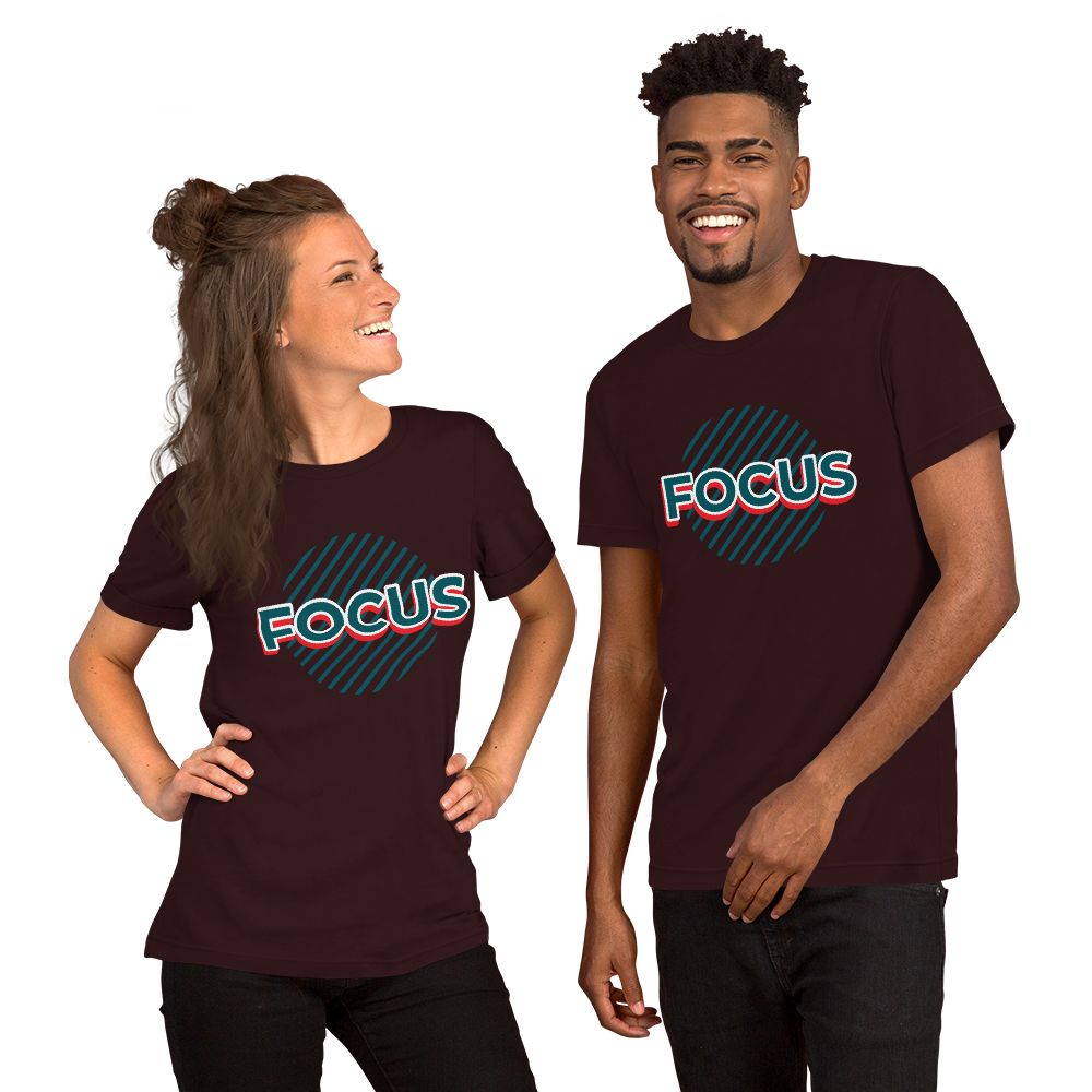 Focus Short-Sleeve Unisex T-Shirt