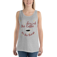 Load image into Gallery viewer, Coffee Time Unisex Tank Top
