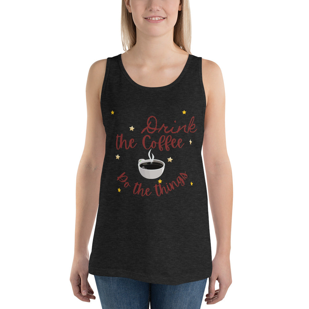 Coffee Time Unisex Tank Top